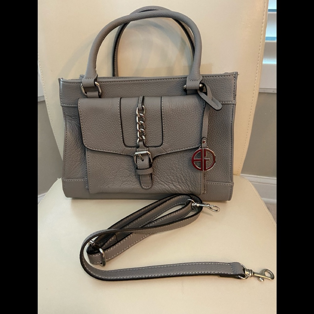 Gray Handbag